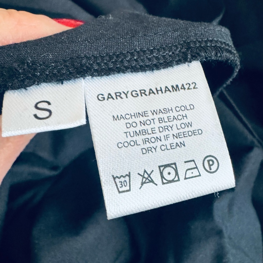 SALE💥GaryGraham422 Limited Release! Black Cotton Maxi Dress – Size Small NEW - Picture 7 of 8